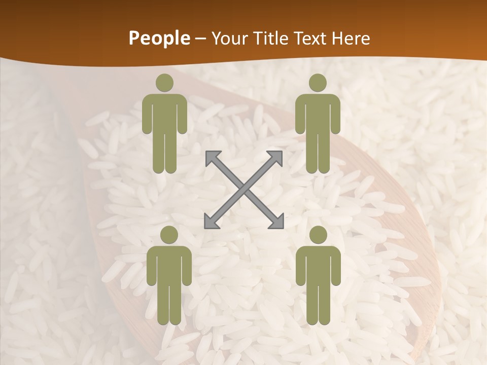 Long Spoon Healthy PowerPoint Template