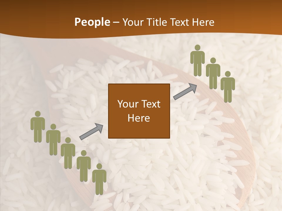 Long Spoon Healthy PowerPoint Template