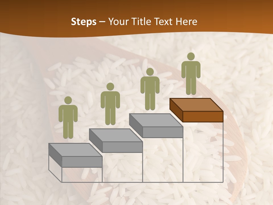 Long Spoon Healthy PowerPoint Template