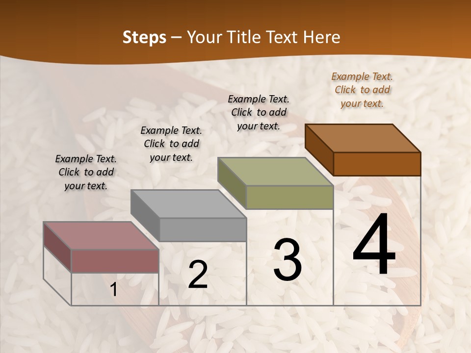 Long Spoon Healthy PowerPoint Template