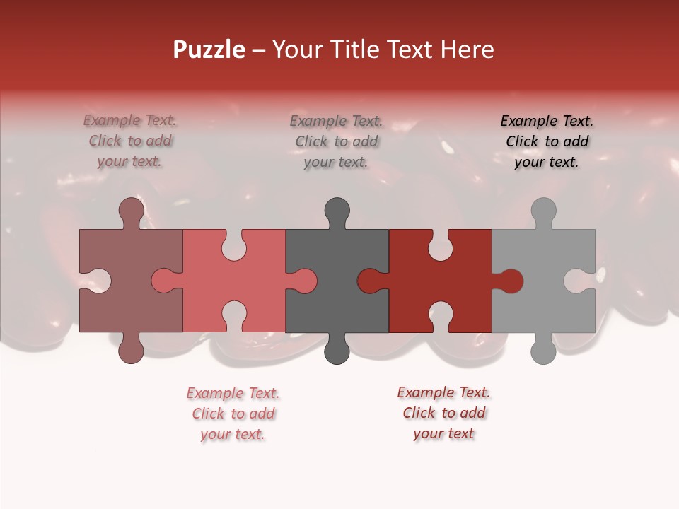 Red Details Ingredient PowerPoint Template