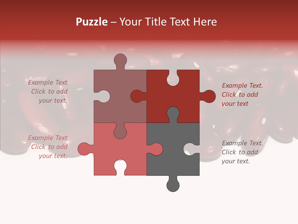 Red Details Ingredient PowerPoint Template