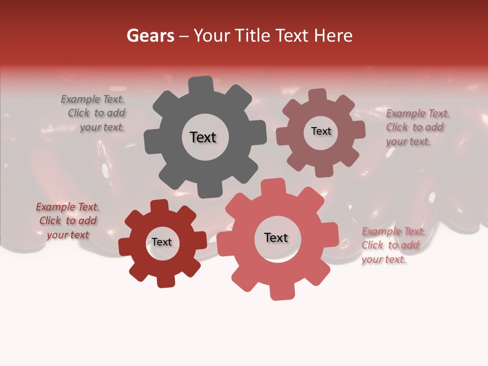 Red Details Ingredient PowerPoint Template