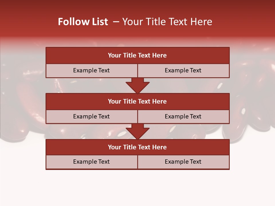 Red Details Ingredient PowerPoint Template