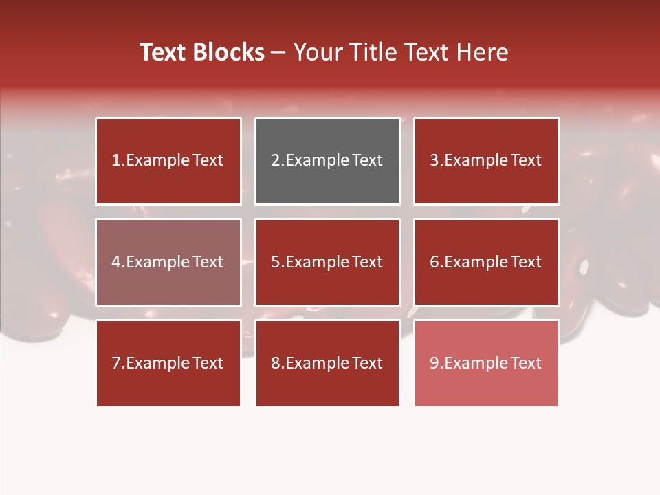 Red Details Ingredient PowerPoint Template