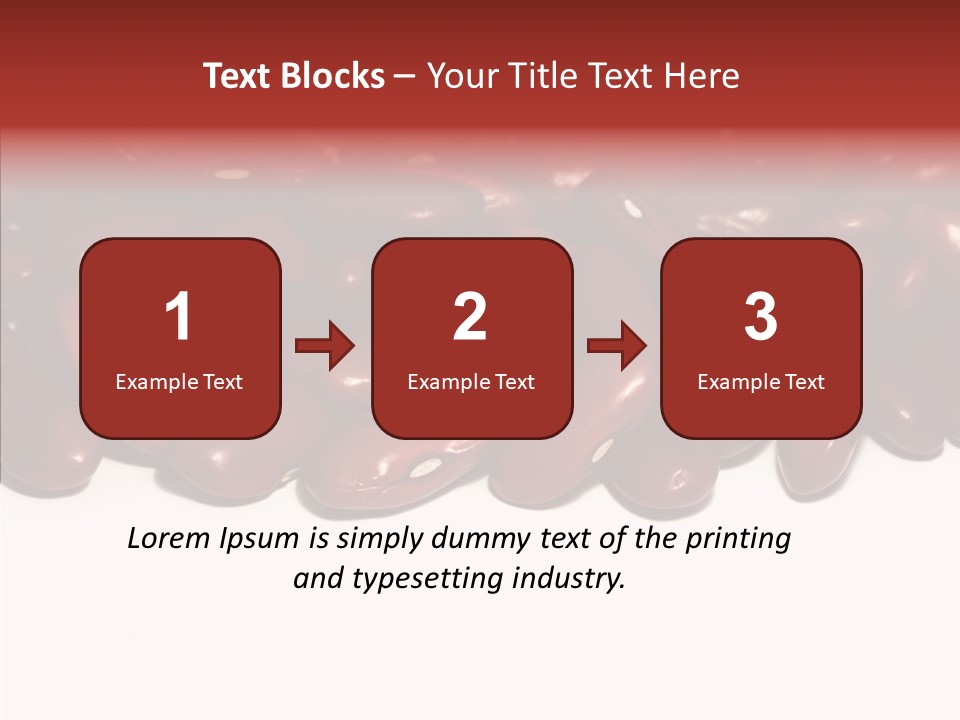 Red Details Ingredient PowerPoint Template