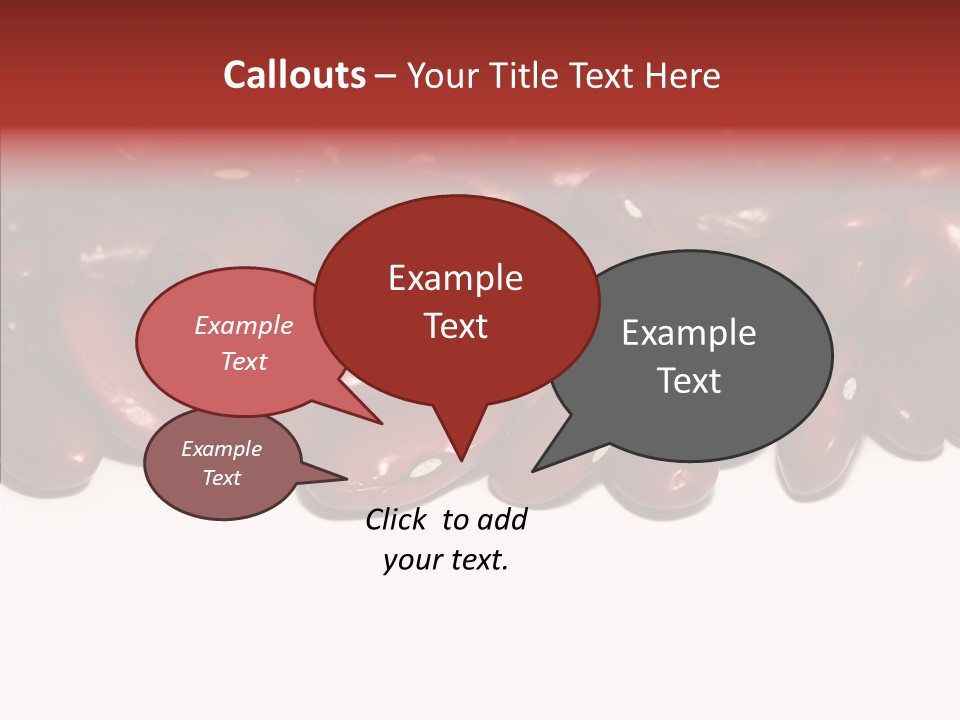 Red Details Ingredient PowerPoint Template