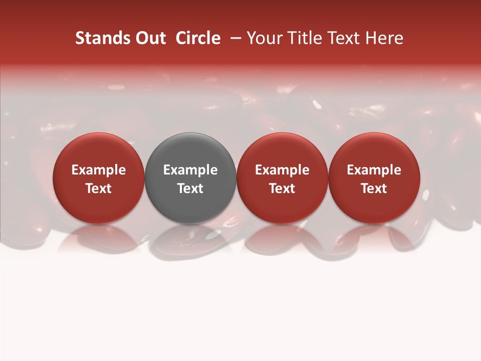 Red Details Ingredient PowerPoint Template