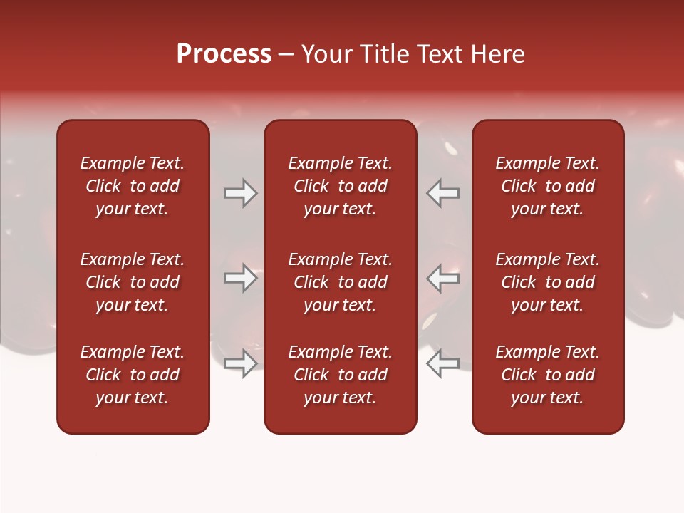 Red Details Ingredient PowerPoint Template