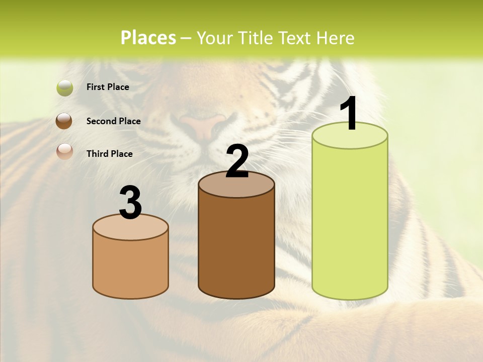 Nature Sub Tiger PowerPoint Template