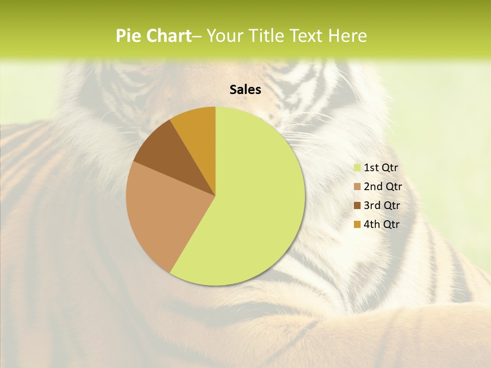 Nature Sub Tiger PowerPoint Template