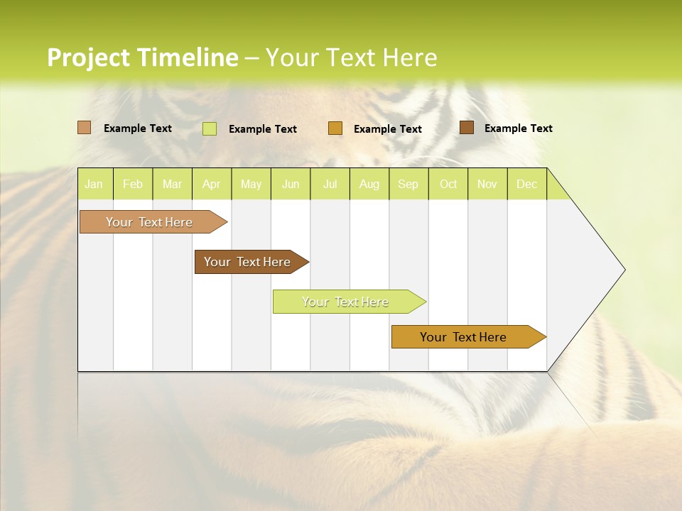 Nature Sub Tiger PowerPoint Template