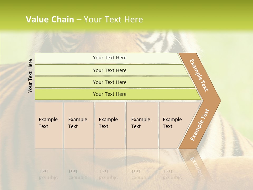 Nature Sub Tiger PowerPoint Template