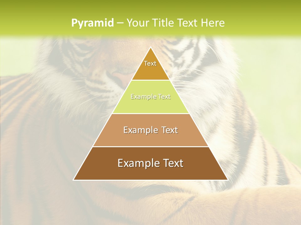 Nature Sub Tiger PowerPoint Template