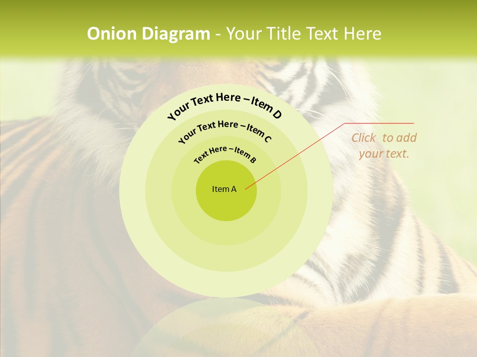 Nature Sub Tiger PowerPoint Template