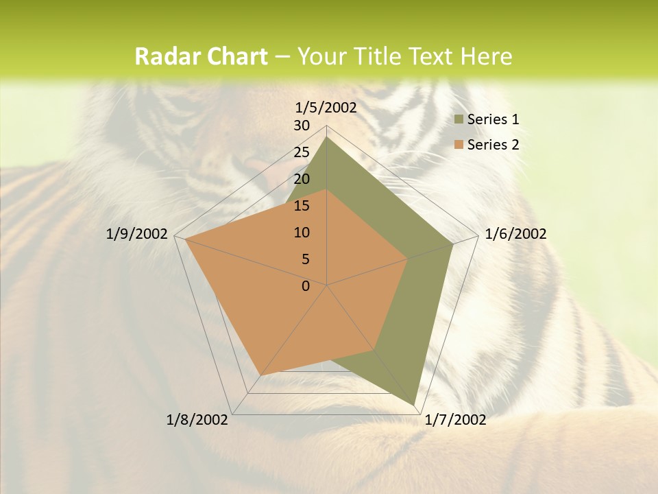 Nature Sub Tiger PowerPoint Template