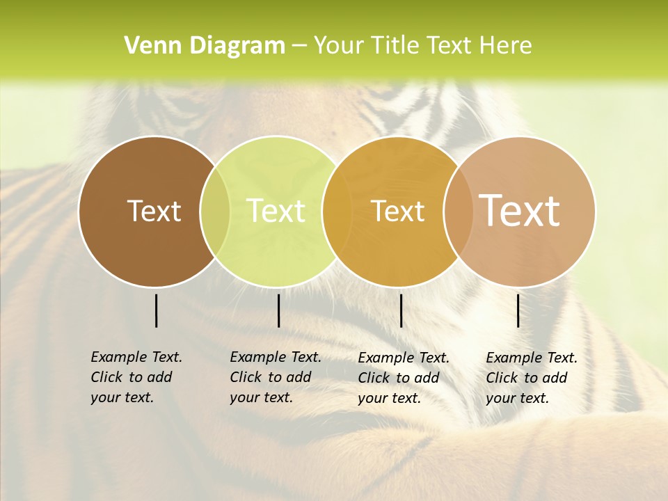 Nature Sub Tiger PowerPoint Template