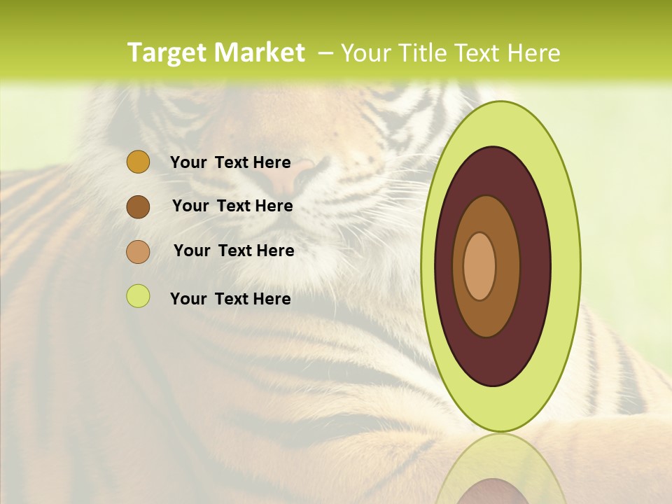 Nature Sub Tiger PowerPoint Template