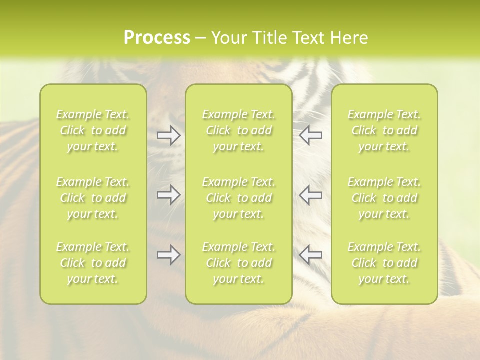 Nature Sub Tiger PowerPoint Template