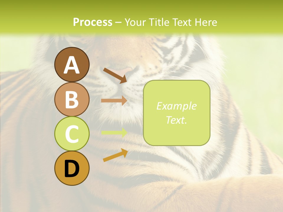 Nature Sub Tiger PowerPoint Template