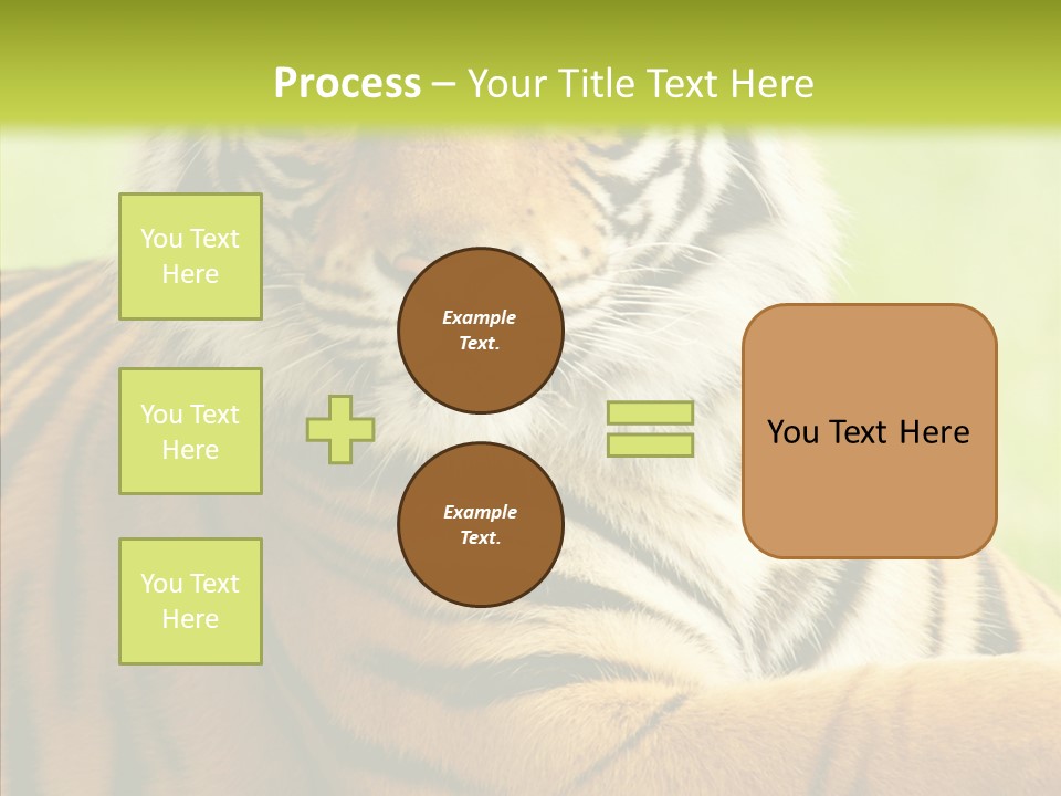 Nature Sub Tiger PowerPoint Template