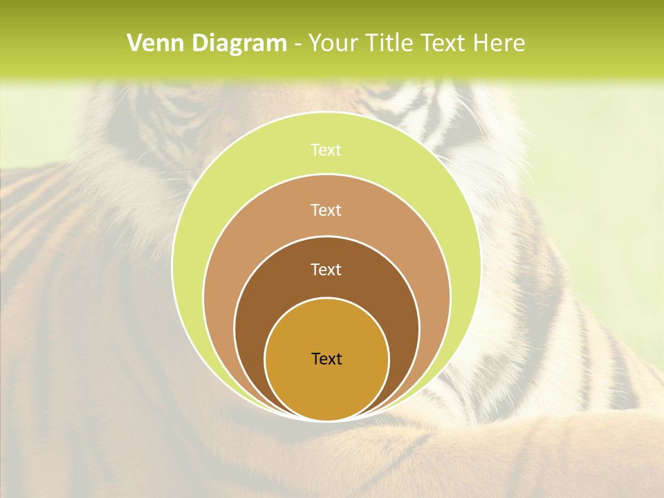 Nature Sub Tiger PowerPoint Template