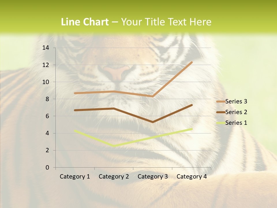 Nature Sub Tiger PowerPoint Template