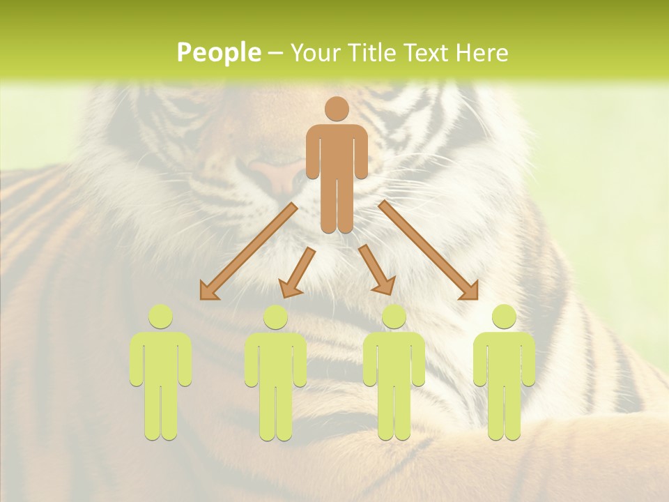Nature Sub Tiger PowerPoint Template