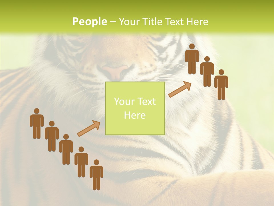 Nature Sub Tiger PowerPoint Template