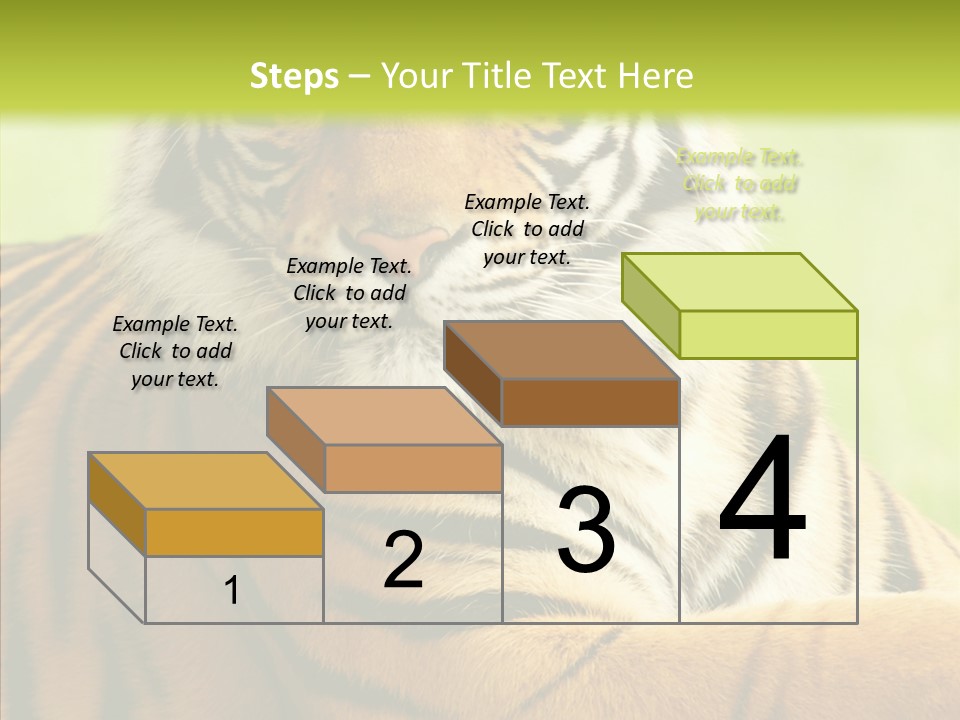 Nature Sub Tiger PowerPoint Template