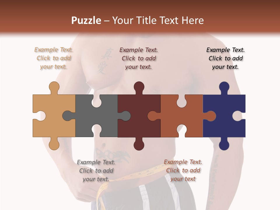 Beard Y Abdomen PowerPoint Template