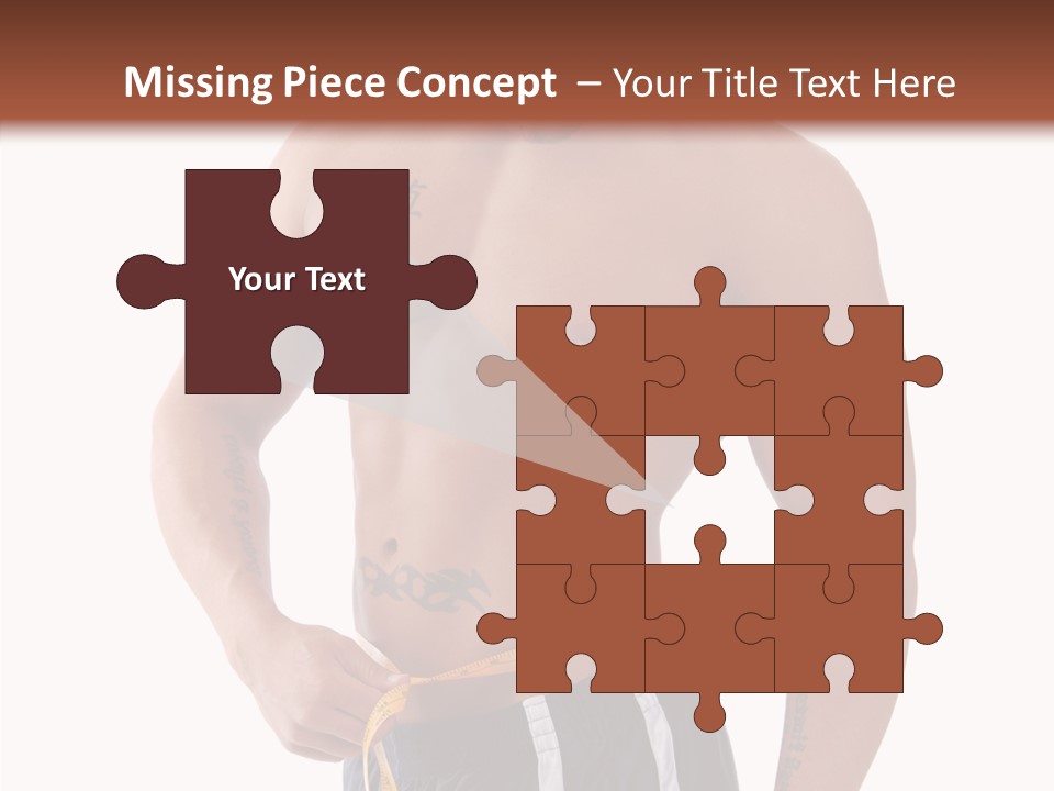 Beard Y Abdomen PowerPoint Template