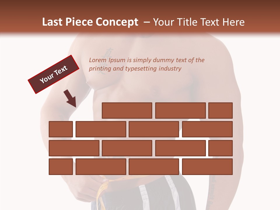 Beard Y Abdomen PowerPoint Template