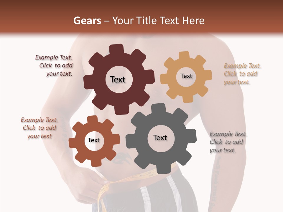 Beard Y Abdomen PowerPoint Template