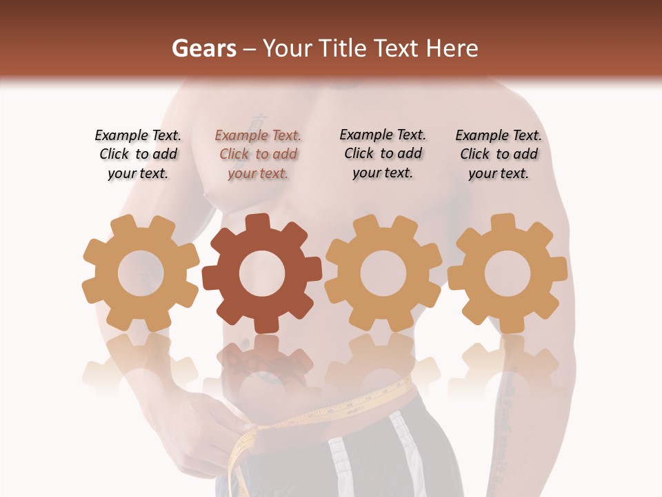 Beard Y Abdomen PowerPoint Template