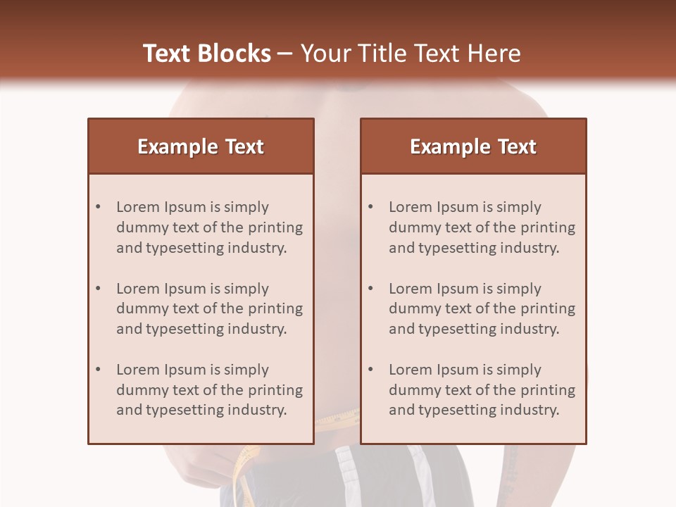 Beard Y Abdomen PowerPoint Template