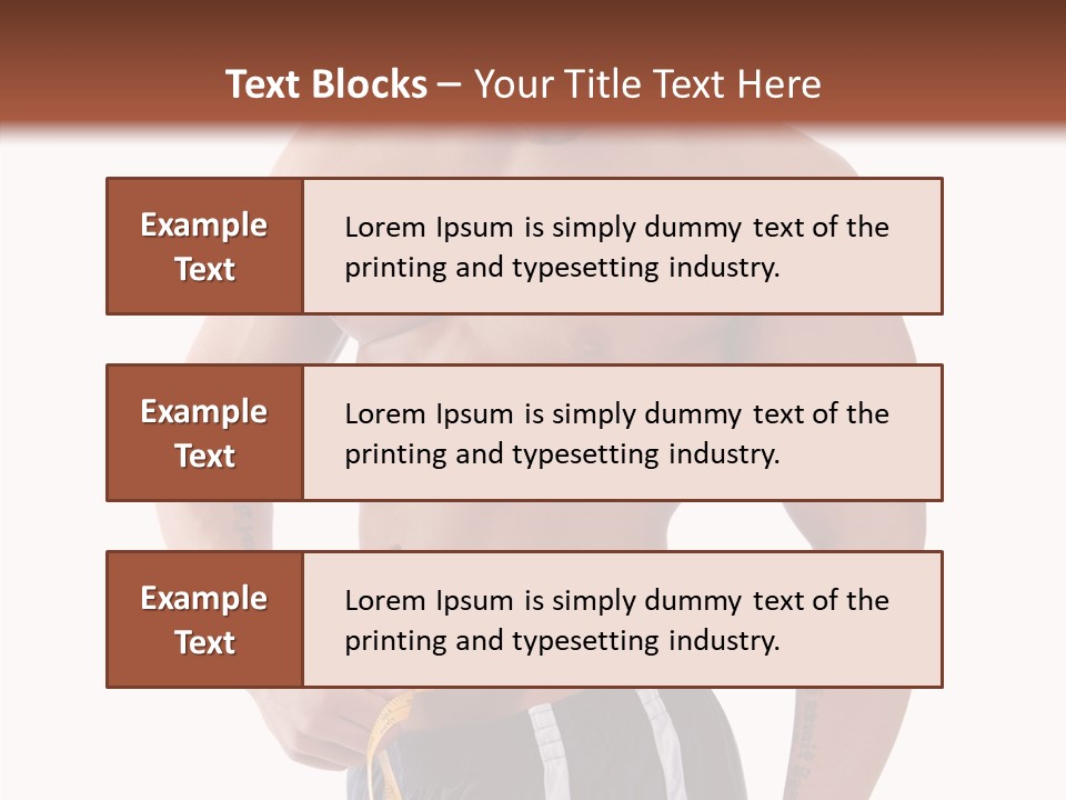 Beard Y Abdomen PowerPoint Template