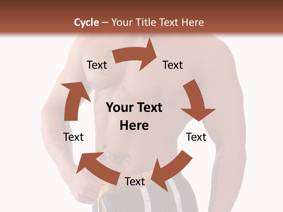 Beard Y Abdomen PowerPoint Template