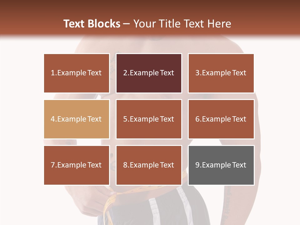 Beard Y Abdomen PowerPoint Template