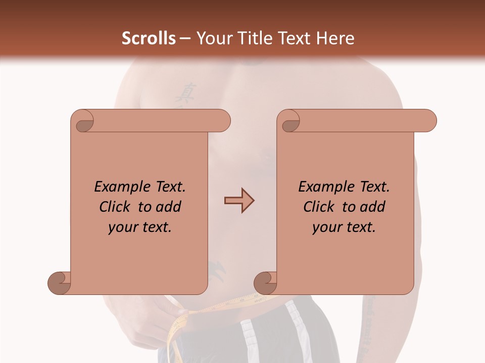 Beard Y Abdomen PowerPoint Template