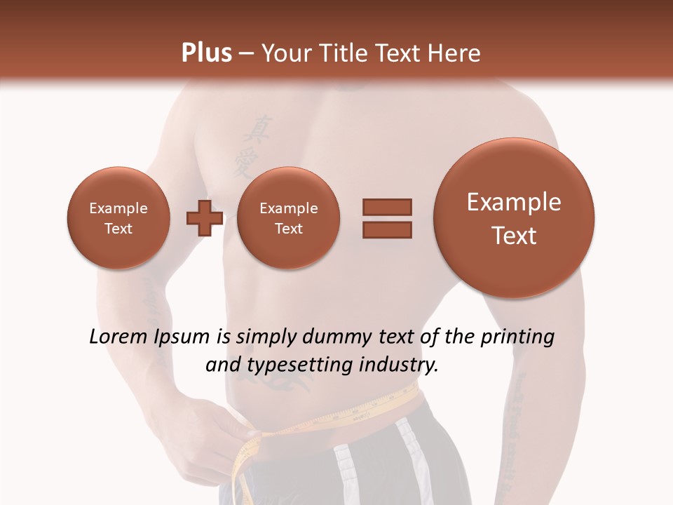 Beard Y Abdomen PowerPoint Template