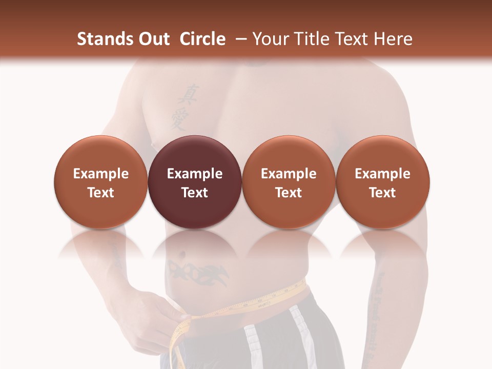 Beard Y Abdomen PowerPoint Template