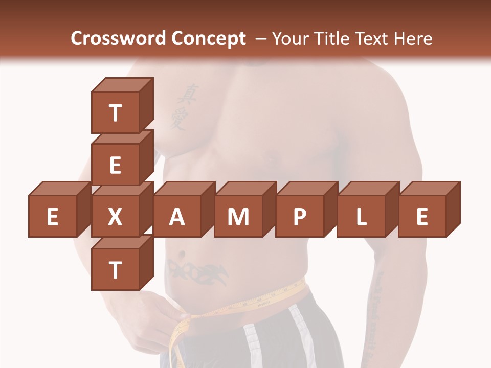 Beard Y Abdomen PowerPoint Template