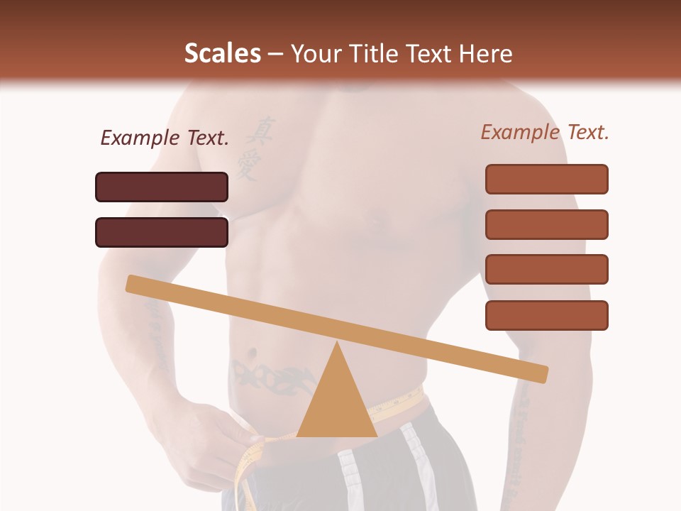 Beard Y Abdomen PowerPoint Template