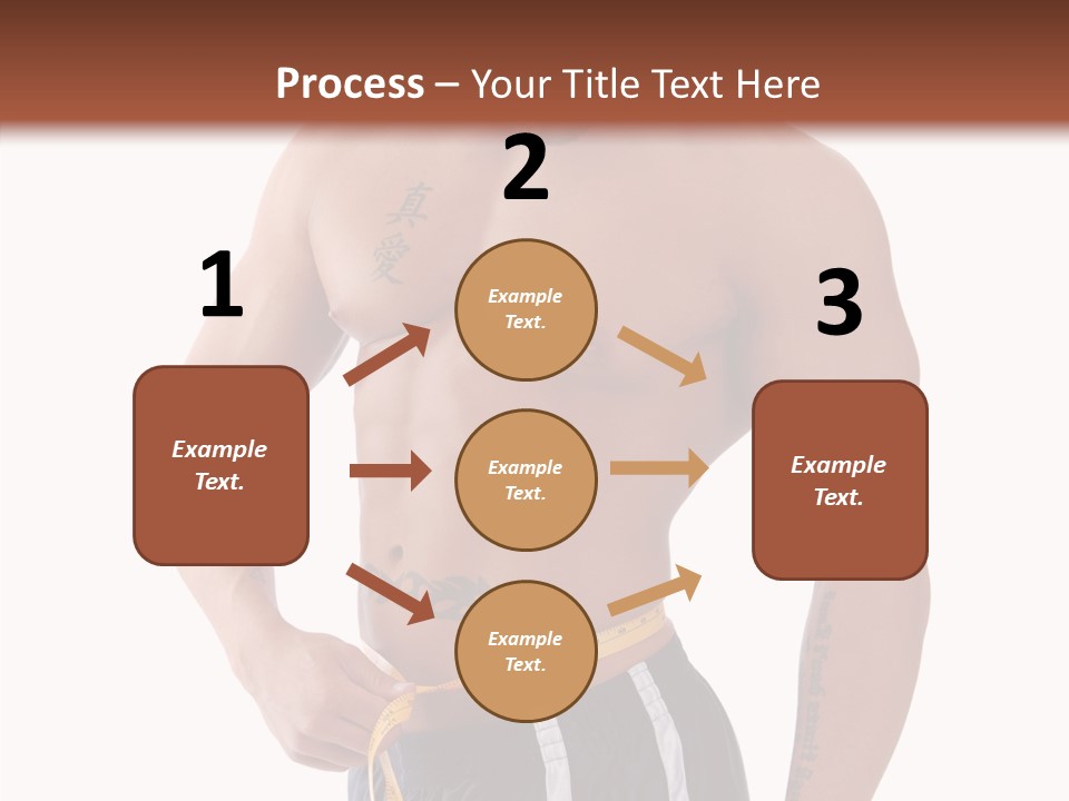 Beard Y Abdomen PowerPoint Template