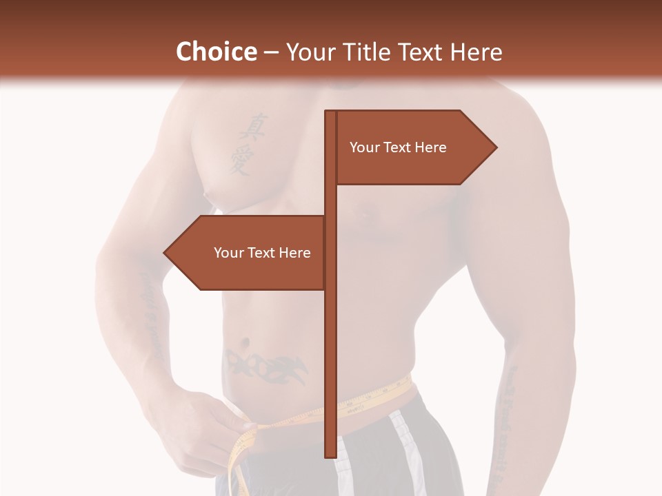 Beard Y Abdomen PowerPoint Template