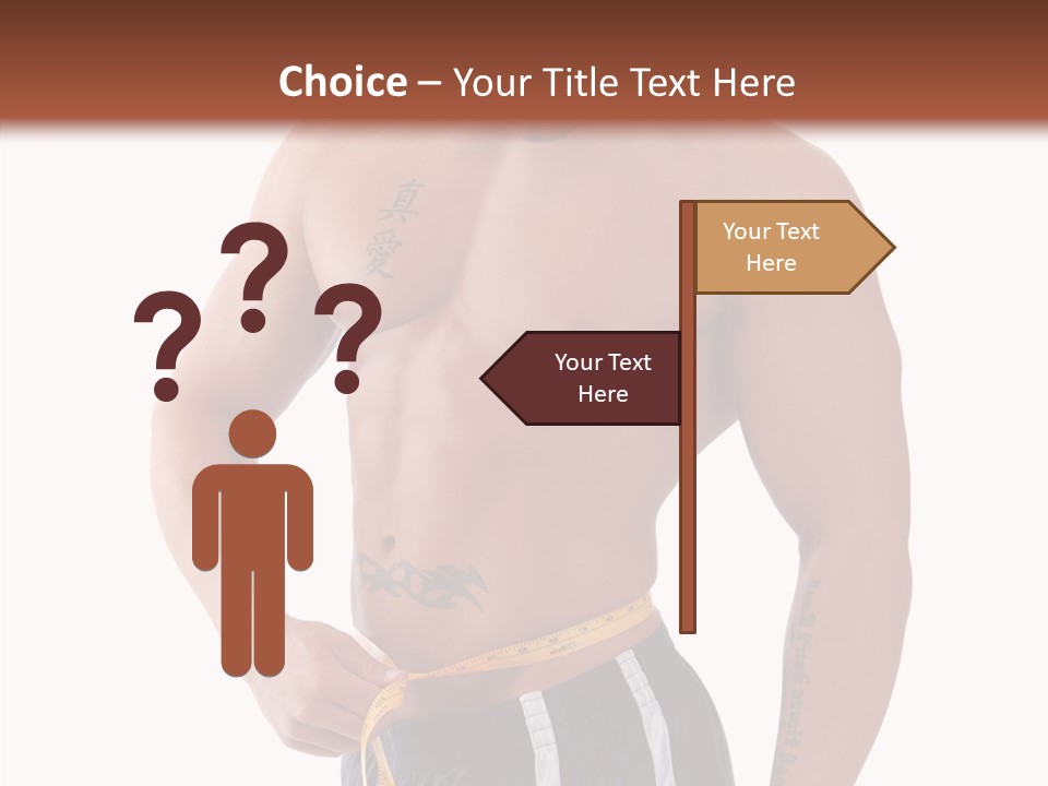 Beard Y Abdomen PowerPoint Template