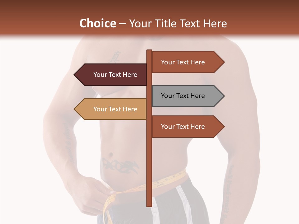 Beard Y Abdomen PowerPoint Template