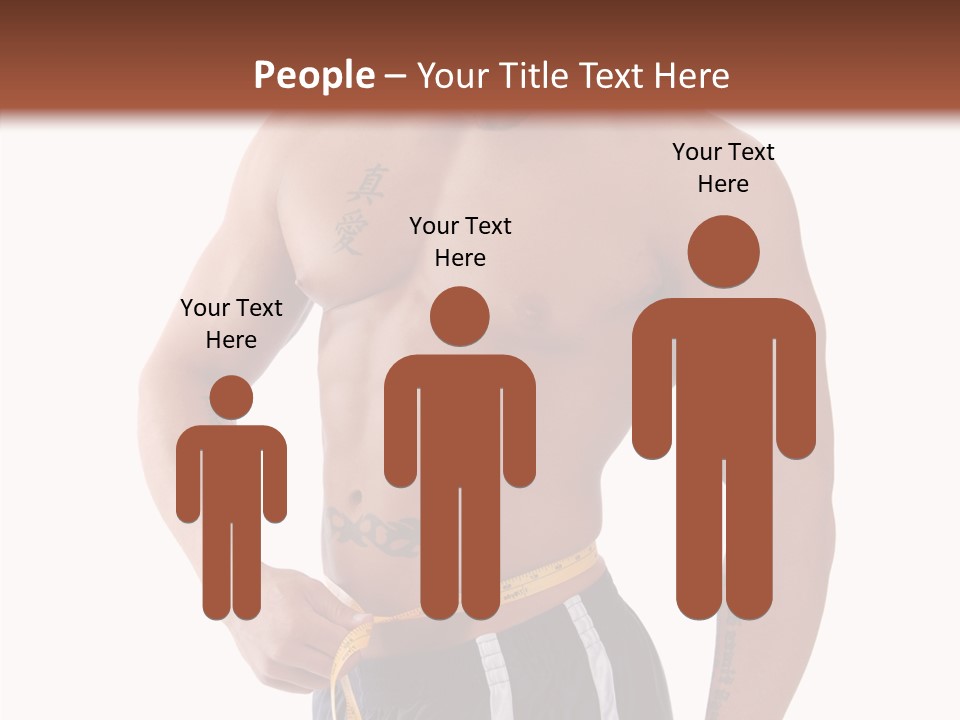 Beard Y Abdomen PowerPoint Template