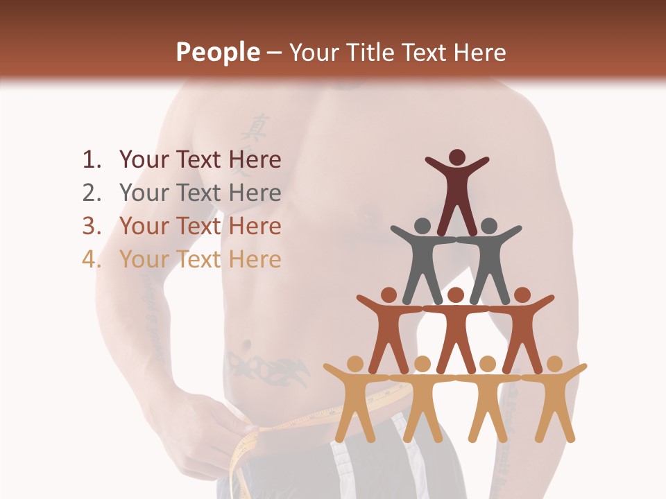 Beard Y Abdomen PowerPoint Template